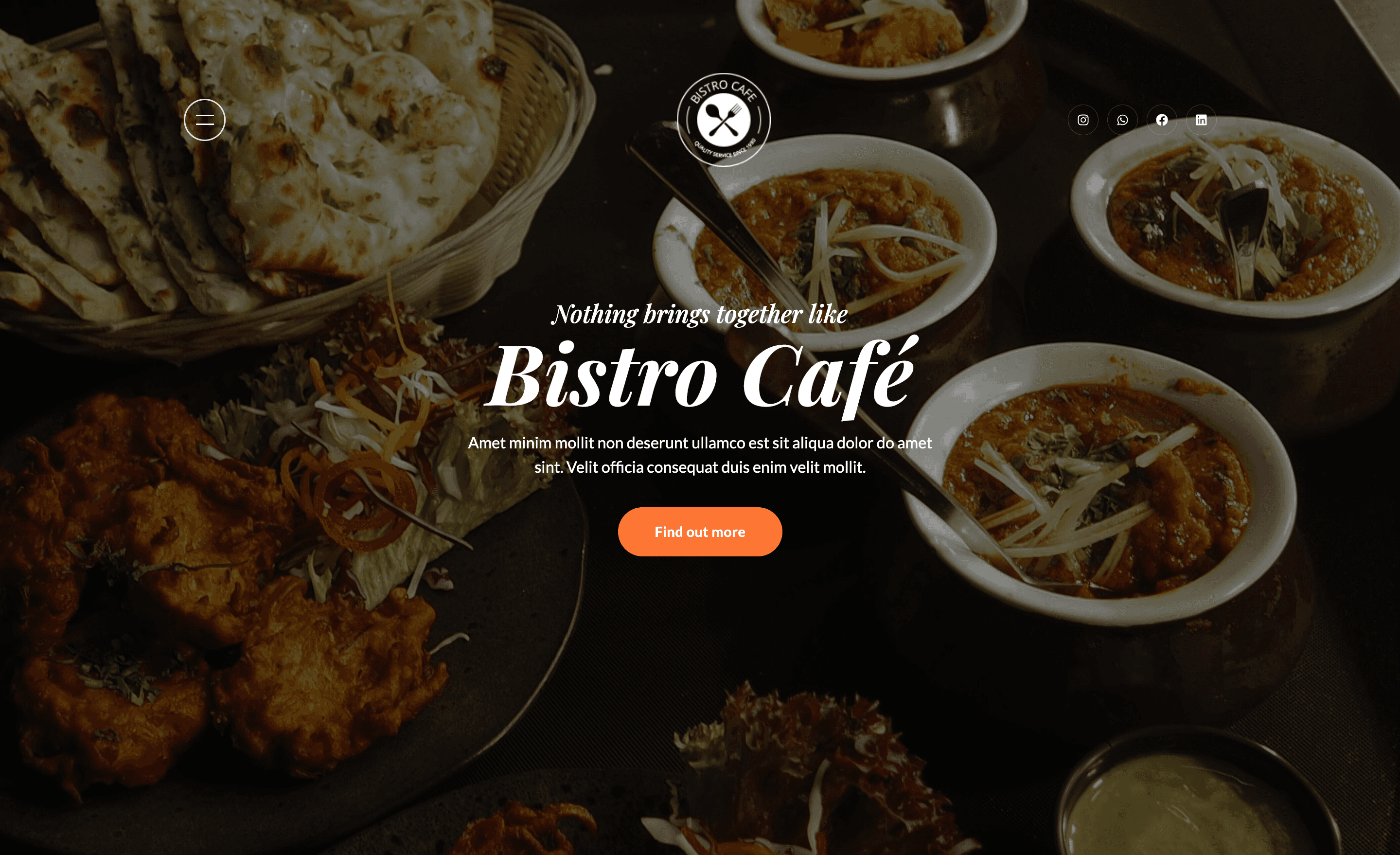 Imagem do projeto Bistro Café